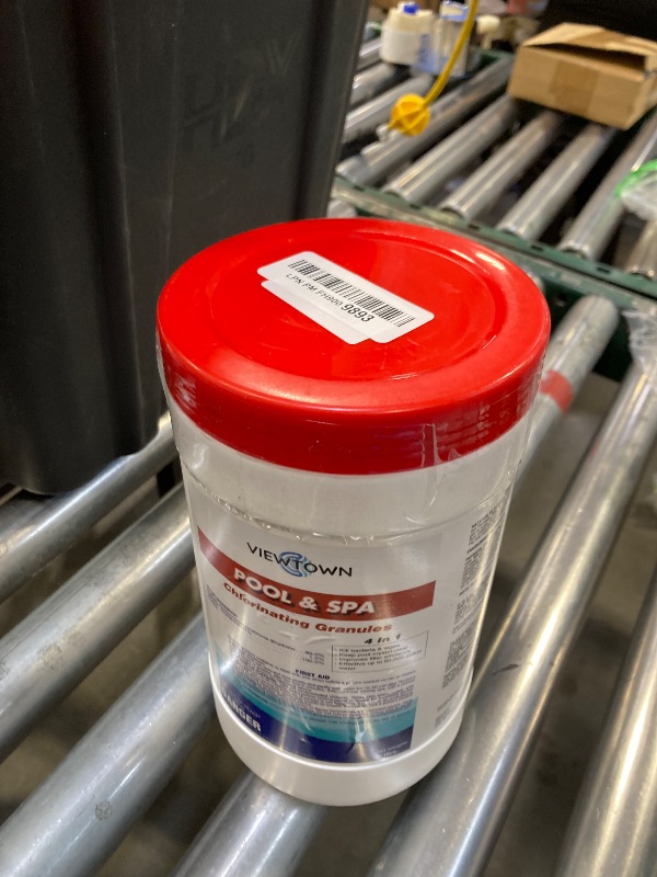 Photo 1 of 5Lbs Chlorinating Granules for Pools, Spas & Hot Tubs – Kills Bacteria & Algae, Fast-Dissolving Formula