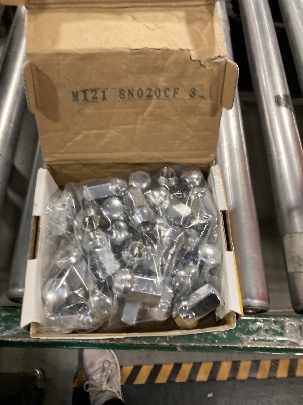 Photo 1 of Dynofit M14x1.5 OE Wheel Lug Nuts Compatible with 2008+ Chevy Silverado 2500 3500 GMC Sierra,One-Piece Chrome Factory Lug Nuts For 2012+RAM 2500 3500, 32PCS 7/8" Hex 1.75" H Replace OE#611-236|611-330