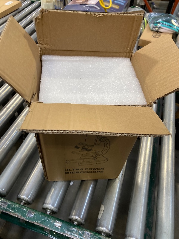 Photo 1 of JECONE Microscope for Adults & Kids, 40X-2000X High-Power Compound Microscope for Students, School Lab & Home Schooling,Equiped with Slides Set & Phone Holder(01)