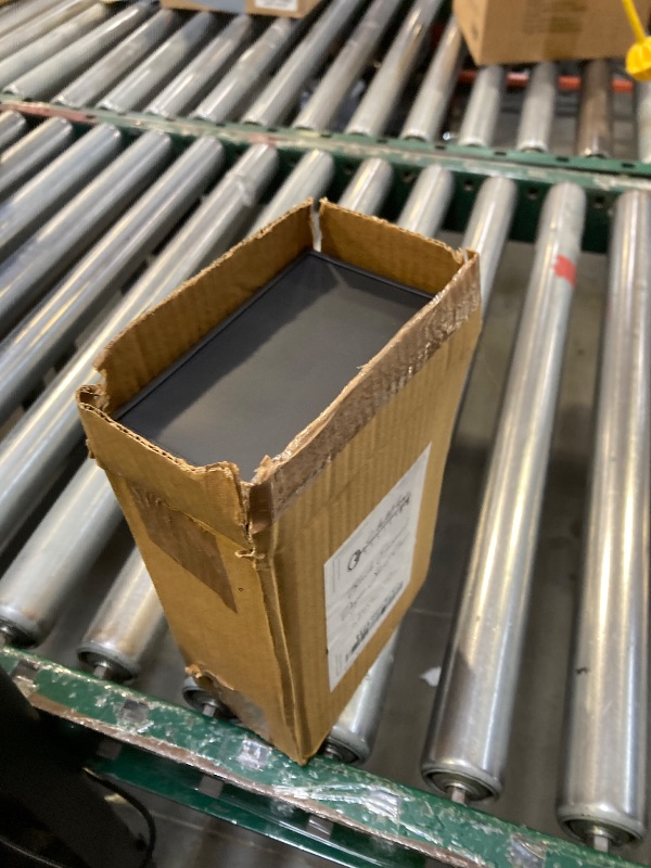 Photo 1 of AuldHome Design Farmhouse Dryer Sheet Dispenser (Black); Countertop Enamelware Fabric Softener Sheet Holder for Laundry Room