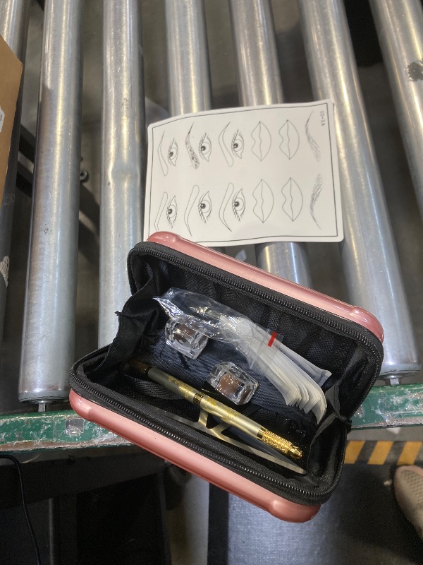 Photo 1 of Mokohoa Microblading Eyebrow Pen Kits, Microblade Eyebrow Pencil,Microblading Supply,Permanent Eyebrow Makeup Tattoo Pen Kit for Beginners & Artist &Zipper Bag,Blades,Ink Cups,Finger Gloves