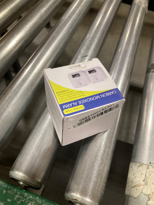 Photo 1 of 2 Pack Travel Carbon Monoxide Detector with Battery Operated,Portable co2 Detector Alarm for Home, Car, RV | Advanced Sensors, LCD/LED, Low Battery Warning | 85 Decibel Monoxide Alert