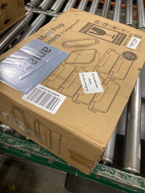 Photo 1 of [8-Pack,30 oz]Glass Meal Prep Containers,Glass Food Storage Containers,Airtight lunch Containers with Lids, Microwave, Oven, Freezer and Dishwasher