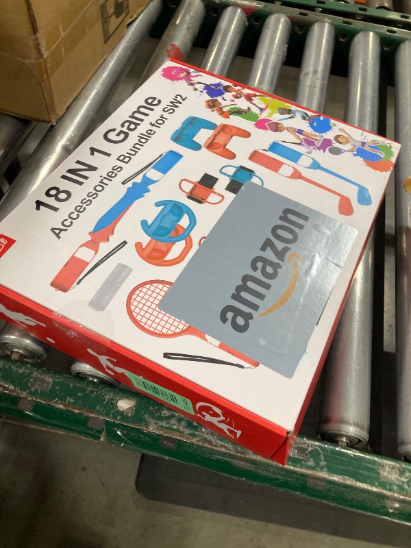 Photo 1 of 18 in 1 Switch 2 Sports Accessories Bundle for Nintendo Switch 2 Sports,Family Accessories Kit Compatible with Switch 2 Sports Games