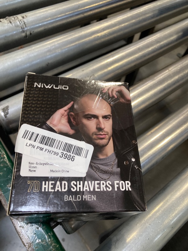 Photo 1 of NIWUIO Head Shaver for Bald Men: Upgrade Electric Bald Razor -IPX7 Wet Dry Shaving- 7 Floating Heads for Ultimate Comfort - Rechargeable Grooming Kit for Scalp/Face/Beard-Close Shaving
