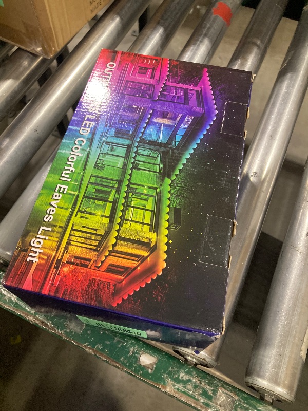 Photo 1 of 200FT Permanent Outdoor Lights for House,Waterproof Smart RGB LED Eaves Lights?permanent outdoor lights with App/Remote Control,Music synchronisation?for House,Halloween,Roof,Christmas Decorations