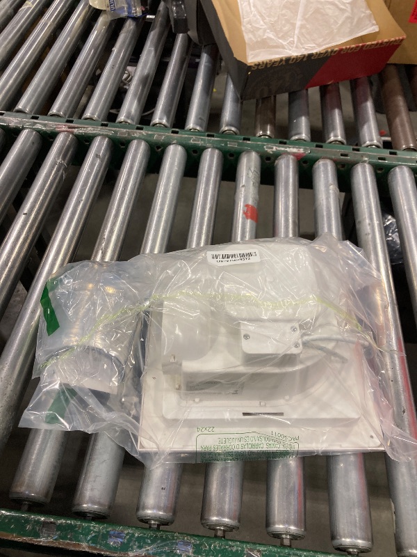 Photo 1 of 11.8" Panel Bathroom Exhaust Fan with Light, Bathroom Ventilation Fan with 12W 6500K LED Light, 140 CFM 1.0 Sones Low Noise, 4 Inch Duct Quiet Square Fan for Home Bath Restroom Hotel Office