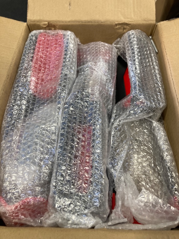 Photo 1 of 3-Pack Swivel Bike Rack Wall Mount, Bike Hangers for Garage, Space-Saving Vertical Bike Holder, Holds up to 77 lbs, Bicycle Wall Hanger Storage, No Heavy Lifting Required Indoor Hanging Bike Rack-Red