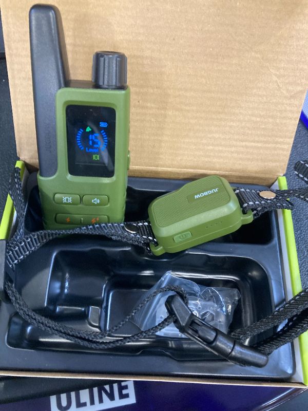 Photo 1 of *PLEASE SEE NOTE * Jugbow Dog Shock Collar - 4500FT Dog Training Collar with Remote, IPX8 Waterproof Electric Dog Collar with 4 Training Modes, Security Lock, Rechargeable eCollar for 10-120lbs Small Medium Large Dogs