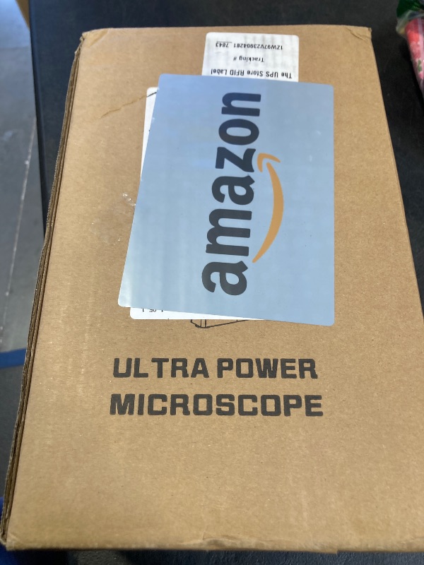 Photo 1 of OOZSTAR Microscope for Kids & Adults,40X-2000X Magnification Microscope for Kids 8-12, with LED Fill Light & Phone Holder, Great for School Labs and Home Schooling