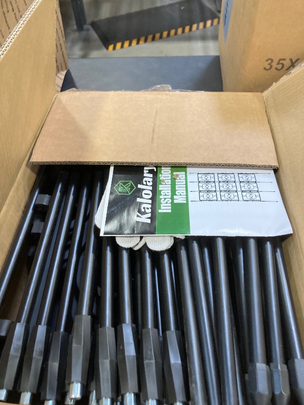 Photo 1 of 80" Garden Trellis for Climbing Plants, Kalolary Screen Plant Trellis Frame for Potted Plants Rustproof Plant Support Thicken Cucumber Trellis Grow Support for Vines Flowers Vegetable Indoor Outdoor