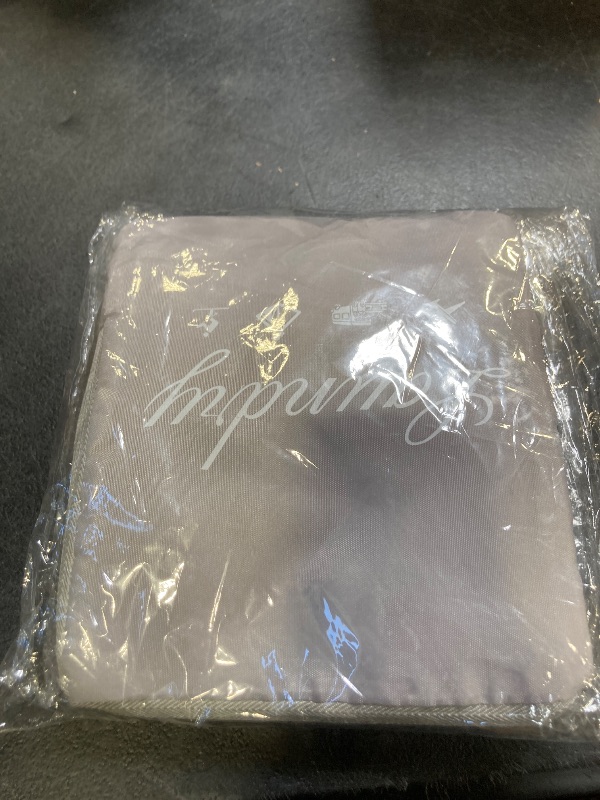 Photo 1 of 2 Pcs JHX Travel Laundry Bags, Dirty Clothes Organizer?Upgraded?with Handles and Aluminum Carabiner for Travel, Camp, Fitness, and Students (Black&Grey) 24"L x 21"W