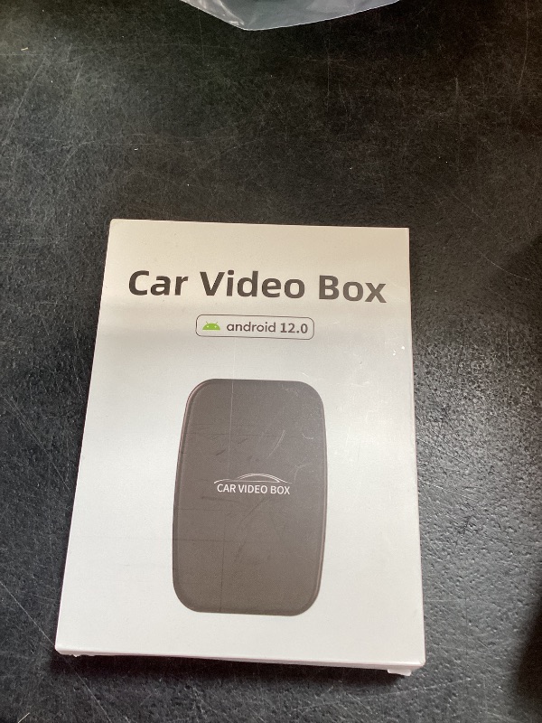 Photo 1 of 5-in-1 Wireless CarPlay Adapter Support Netflix/YouTube/TF, Wireless Android Auto & Carplay Adapter with USB-A/USB-C Cables, Convert Wired to Wireles Apple Dongle, Magic Video Box Car Play for iPhone