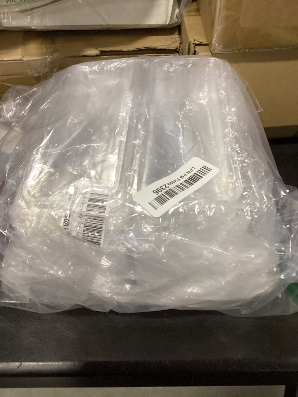 Photo 1 of 50 Pcs Transparent Cake Swiss Roll Container Food Container for Baking Plastic Containers with Lids 8.66 x 3.35 x 1.97“ Clear Cake Containers Disposable to Go Box for Restaurants Delivery Takeout