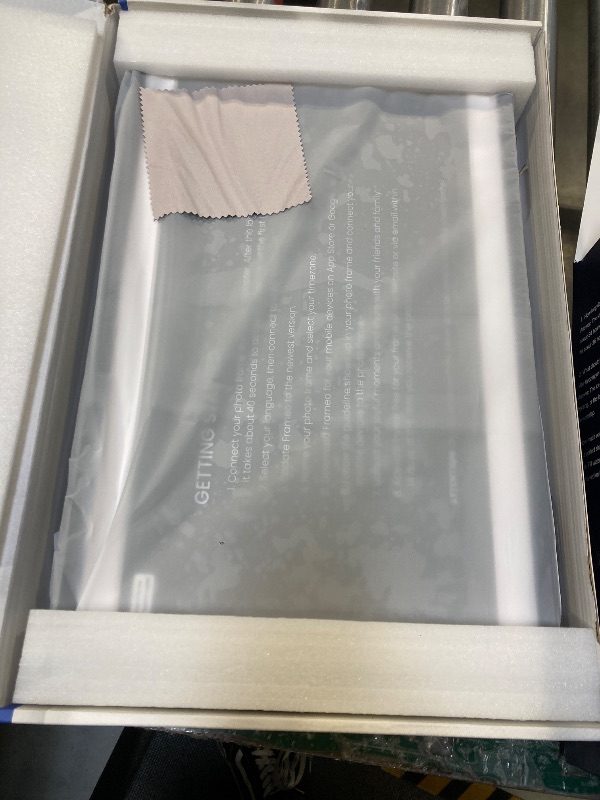 Photo 1 of Euphro 15.6'' Digital Picture Frame with 1920x1080 IPS Touch Screen, Smart Digital Photo Frame with 32GB Storage, Easy Setup to Share Photos/Videos via Free App