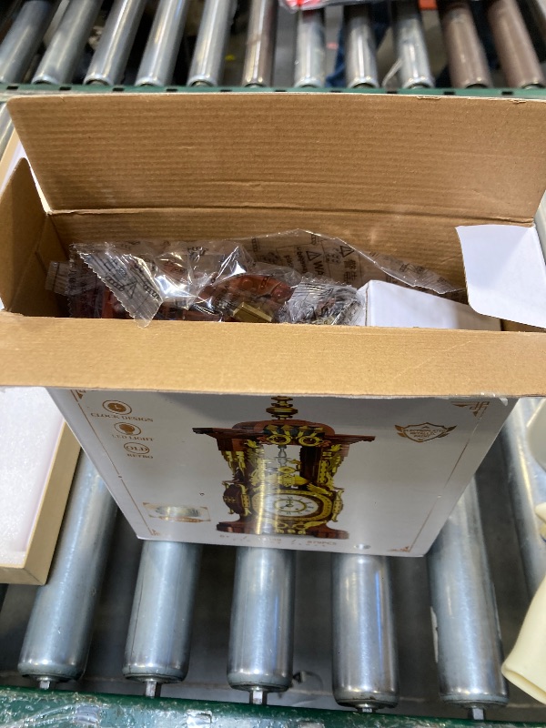 Photo 1 of **INCOMPLETE** Vintage Clock Building Block Set, Stem Toy with Real Clock Function and Controllable Lighting, Technic Building Kit, Unique Home Decoration and Collectible, Birthday Gifts for Adults & Kids 6-12