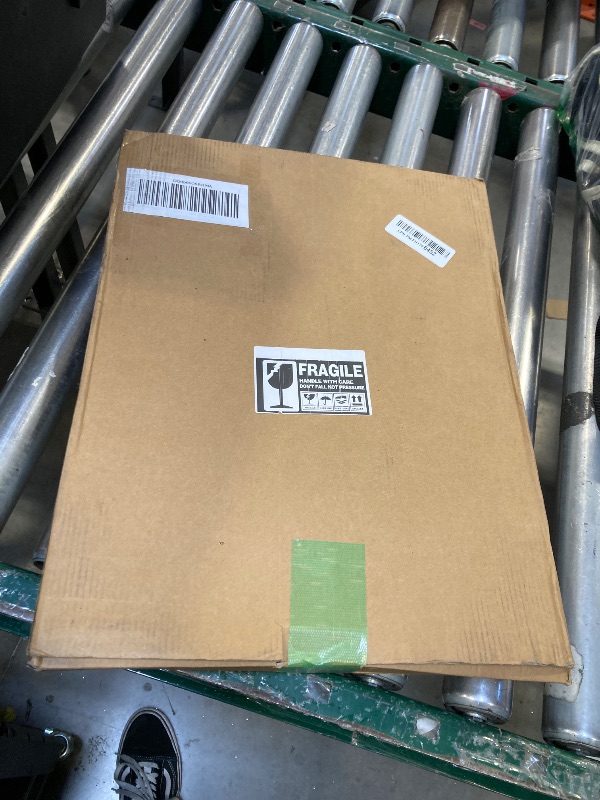 Photo 1 of 12x16 Floating Picture Frames Double Sided Tempered Glass Oak Wood Picture Frame Floating Display for Photos 11x14,9x12,8.5x11,8x10,5x7,4x6,or Full Display for 12"x16" Photos for Christmas,Halloween,Baby Scan,Anniversary,Wedding(Beige)