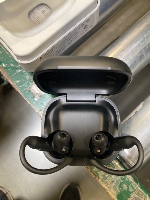 Photo 1 of Beats Powerbeats Pro 2 - Wireless Noise Cancelling Workout Earbuds with Secure- Fit Earhooks, Up to 45-Hour Battery with Charging Case, Sweat & Water Resistant, Heart Rate Monitoring - Jet Black