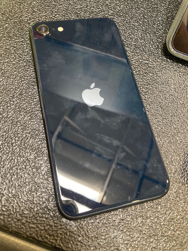 Photo 1 of Apple iPhone SE 3rd Gen, 64GB, Midnight - Unlocked (Renewed Premium) *** PHONEIS PASSCODE LOCK****