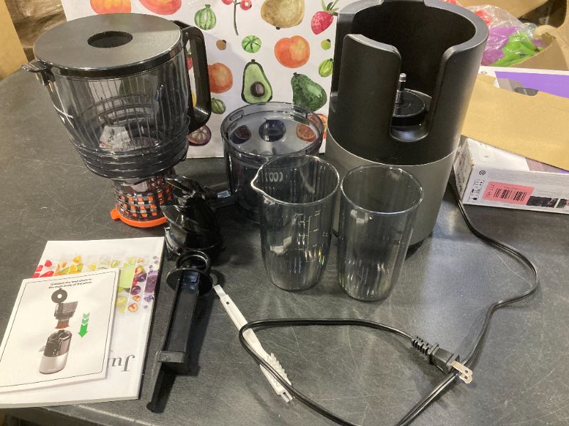 Photo 1 of Godspeeds juicer machines with 5.8" Large Feed Chute, Slow masticating cold press juicer for Whole Fruits & Vegetables, easy to clean Design, High Juice Yield Home juicer for Daily Wellness