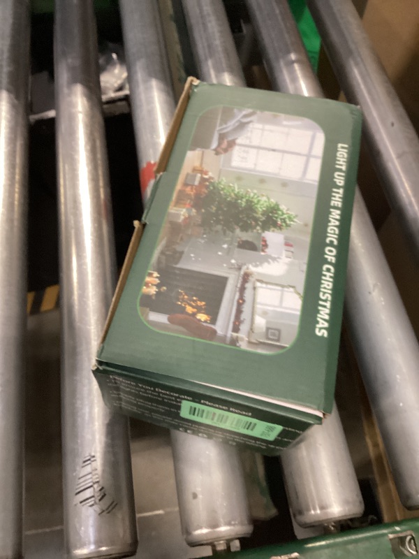 Photo 1 of 504 LED Christmas Lights Outdoor 50FT with 112 Drops, Christmas Decorations Hanging Lights 12 Modes, Dimmable Outsite Fairy String Lights for Wedding Party Holiday Winter Wonderland Decor Cool White