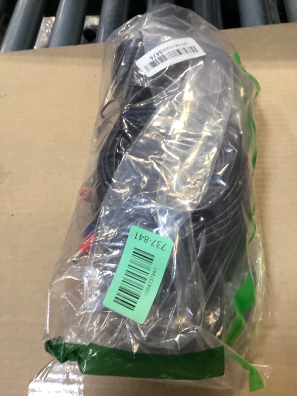 Photo 1 of 4 Pack 100 Ft Tainston BNC Video Power Cable BNC Extension Wire Video Security Camera Cord with Connectors for CCTV Camera DVR Surveillance System