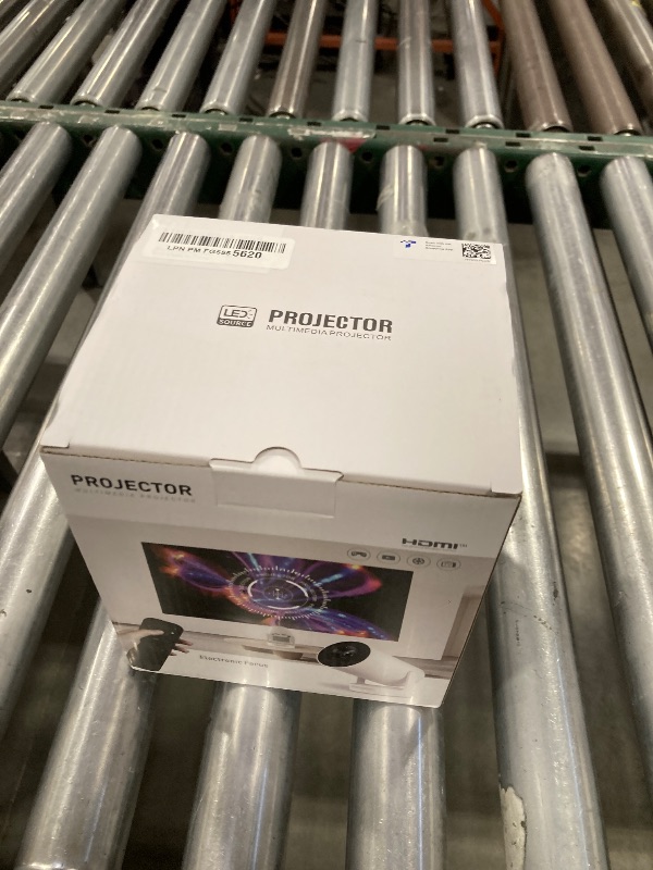 Photo 1 of [Electric Focus]Mini Portable Projector with 4K Support, Bluetooth 5.4 WIFI6, 5watt Sound Base Speaker, 260 ANSI, Android 11, 210° Rotation , Auto Keystone Correction Video Projector HY300 PLUS