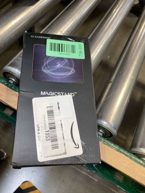 Photo 1 of CASEKOO 360 Spin Max Magnetic Titanium Stand for iPhone 16 Pro Max Case [Fit with Magsafe][16FT Military Protection] [No-Yellow Crystal Clear] Slim Frame Titanium Alloy Sturdy Stand 6.9'', Clear with rose gold trim