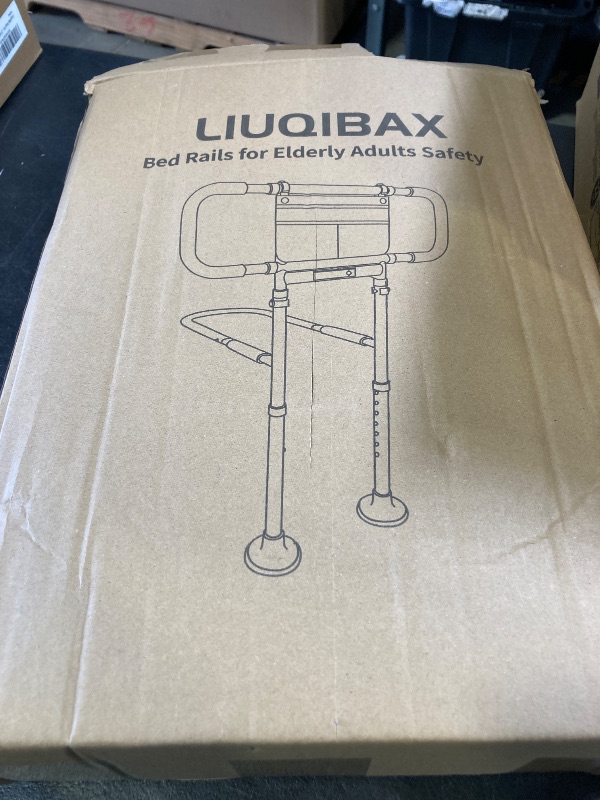 Photo 1 of Bed Rails for Elderly Adults Safety, Elderly Assistance Products, Bed Rails for Seniors with Non-Slip Handles, Motion Sensor Light Fits King, Queen, Full, Twin (Compatible with Bed Frames 13.2"-19.7")