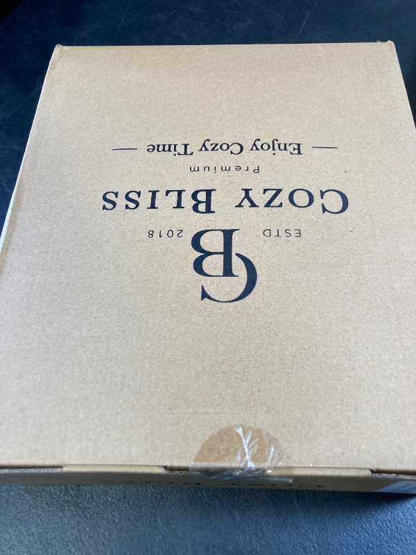 Photo 1 of Cozy Bliss Deluxe Striped Rabbit Faux Fur Throw Blanket, Soft Fluffy Warm Plush Blanket for Winter, Modern Homr Decor, Tie-dye Grey 50"x60"