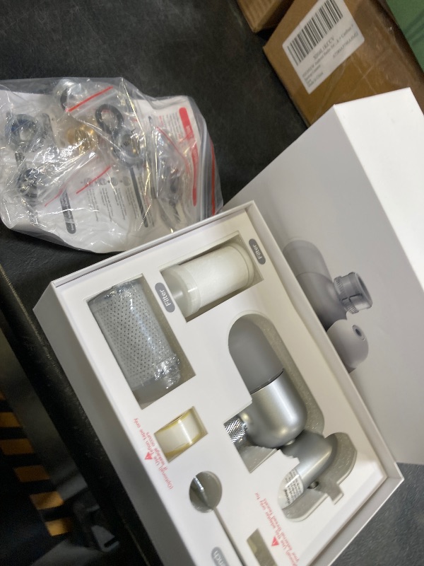 Photo 1 of 4 Modes Multifunctional Kitchen & Bathroom Water Filter for Sink Faucet with 2pcs Replacement Filters - 99.9% Chlorine Removal - Skin Hydration in 2 Weeks-Compatible with Most of Faucet