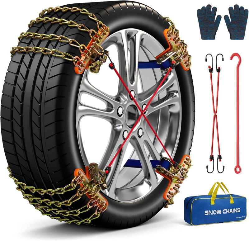 Photo 1 of Snow Tire Chains for Car SUV Pickup Trucks