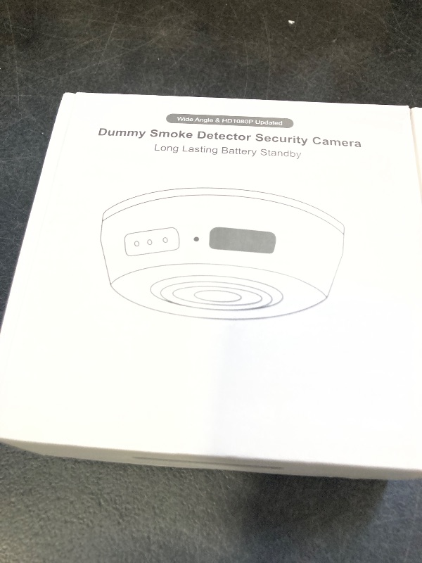 Photo 1 of FORTHAUS. Hidden Camera Smoke Detector Wireless WiFi - Nanny Cams with Cell Phone App - 180 Days Battery Power, Night Vision, Motion Detection, Sideways Lens for Indoor Security, No Audio