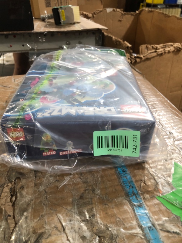 Photo 1 of **************Open bags, missing instructions and decals.**************
LEGO DREAMZzz Mateo vs. Cyber Brain Mech Robot Building Toy for Kids - Pretend Play Set W/Matteo & Dreamling Toy Figures for Boys & Girls, Ages 8+ - 2 Ways to Build - Gift Idea for Bi