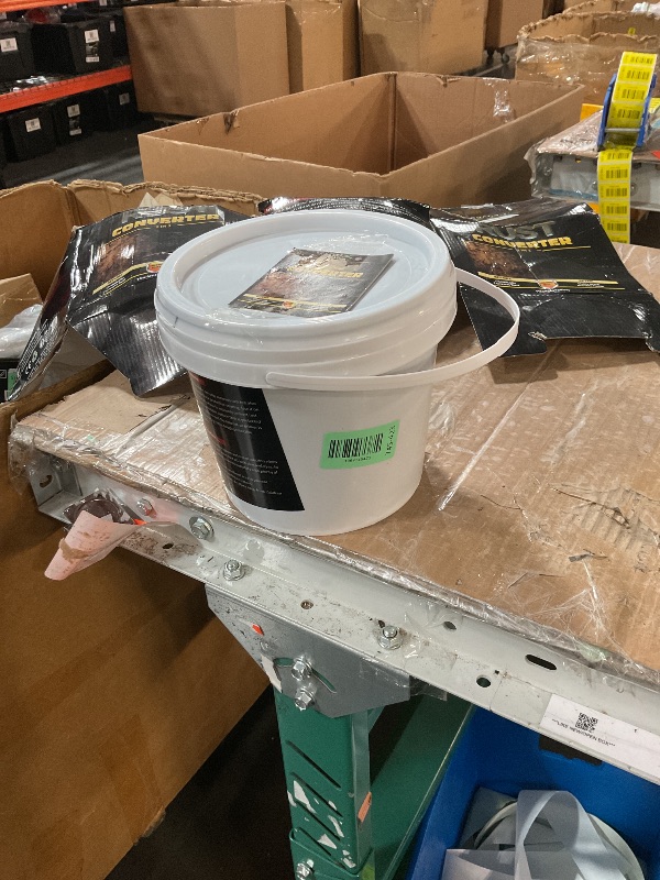 Photo 1 of * missing gloves and paintbrush *
2-in-1 Rust Converter & Metal Primer - 1 Gallon Black Rust Paint Inhibitor for Metal, Ultra Car Rust Reformer & Encapsulator, Long-Lasting Anti Rust Conversion Coating, Heat Resistance