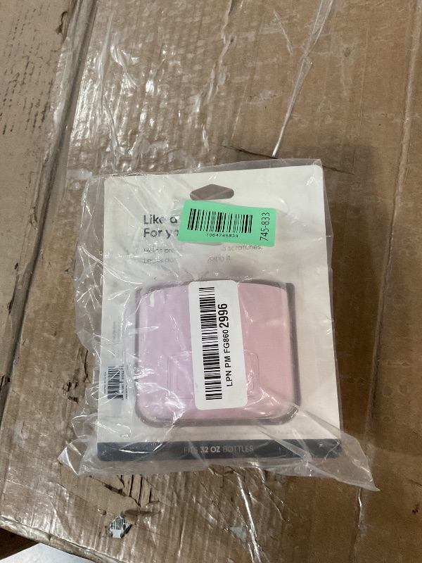 Photo 1 of ** pink **
Owala Silicone Boot Accessory for Stainless Steel Water Bottles, Anti-Slip Dent Protective Sleeve, Protects FreeSip, Black, Made 32 Oz Water Bottle