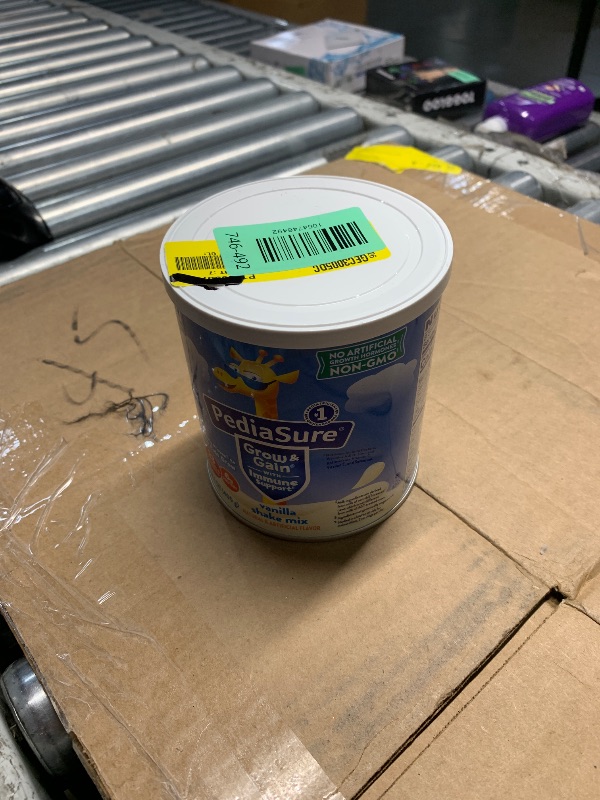 Photo 1 of ***BEST BY 03/1/2027*** PediaSure Grow & Gain with Immune Support Shake Mix Powder, 23 Vitamins & Minerals, 6g Protein, Non-GMO, Gluten-Free, Vanilla, 14.1 oz Can, Pack of 1-8 servings