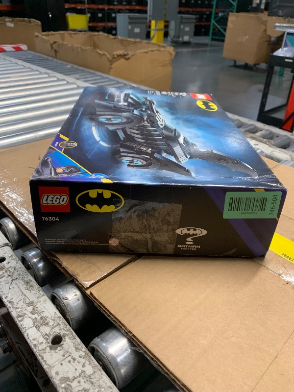 Photo 1 of ***FACTORY SEALED*** OPENED TO SHOW PRODUCT*** LEGO DC Batman: Batman Forever Batmobile Kids Toy - Building & Learning Toy for Girls & Boys, Ages 12+ - Model Car with Minifigure Included - Gift Idea for Birthdays - 76304