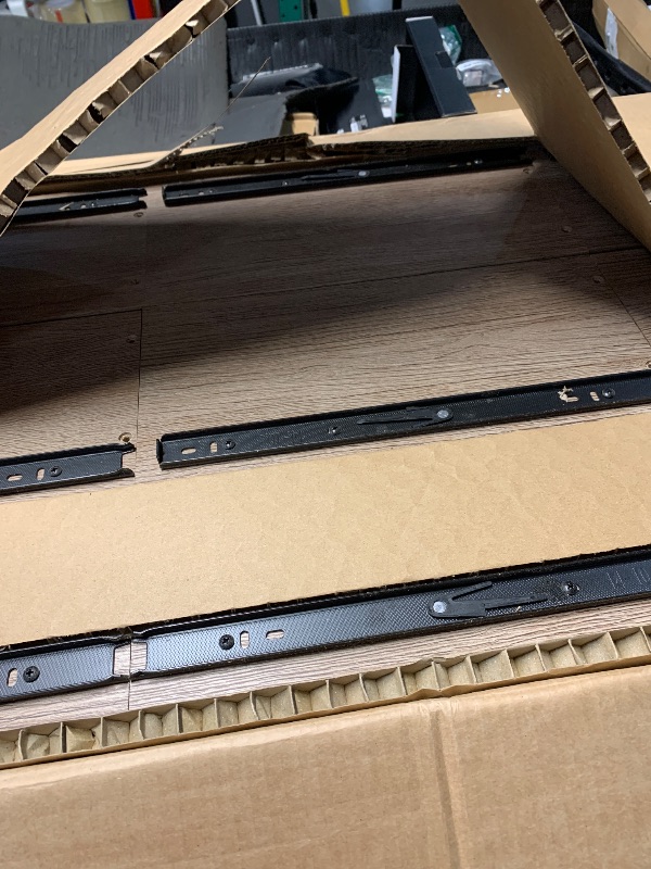 Photo 1 of ***BOX 1 OF 2** OAK FINISH*** STOCK PHOTO FOR REFERENCE ONLY *** Wooden Dresser for Bedroom, 6 Drawers Chest of Drawers, 59" Wide Modern Dresser Closet Storage Organizer for Living Room Hallway