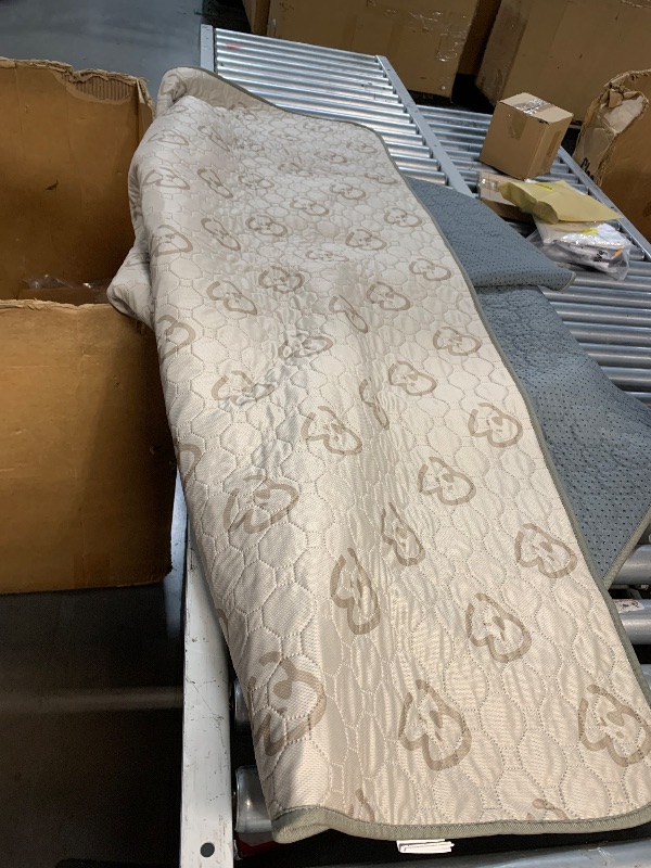 Photo 1 of ***5x5 FT*** FXW Washable Pee Pad for Dogs, Puppy Pads with Super Absorbent, Specifically Designed for FXW Rollick/Homeplus Dog Playpen, 63" Square, Khaki,