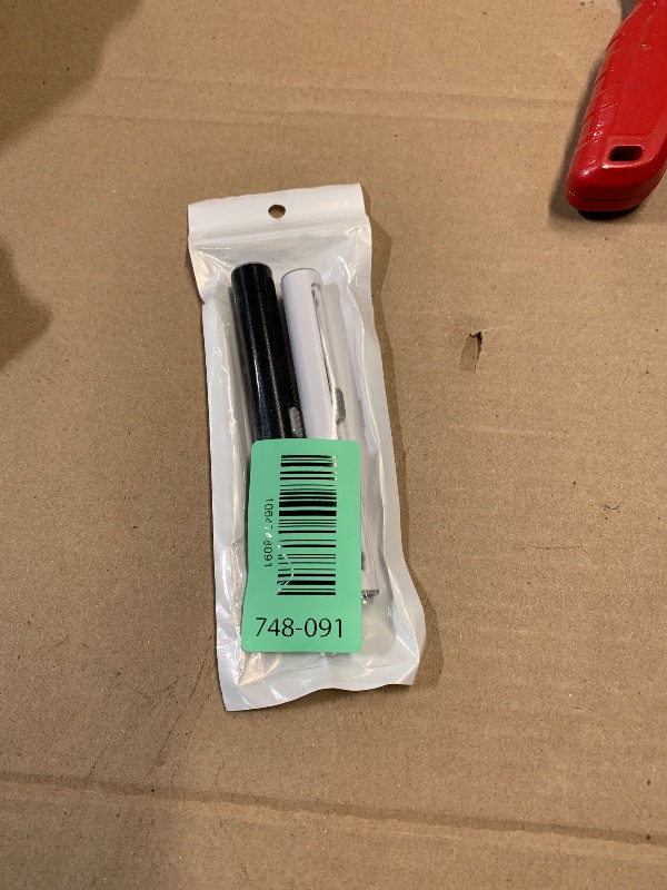 Photo 1 of ?2 Pack? Cleaner Kit for AirPods Pro 1 2 3 Earbuds,Cleaning Kit Pen Shape with Soft Brush Flocking Sponge Tool for Bluetooth Earphones Headphones Charging Case,Phone,Camera and Computer(White+Black)