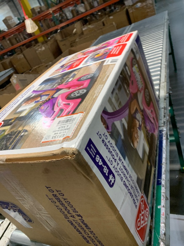 Photo 1 of ***PARTIAL SET - PRICE ADJUSTED***
Step2 Push Around Buggy GT Kids Push Car, Ride On Toy, Stroller Substitute, Includes Seat Belt & Horn, Made of Durable Plastic, Max Weight 50 lbs., For Toddlers 1.5-3 Years Old, Pink