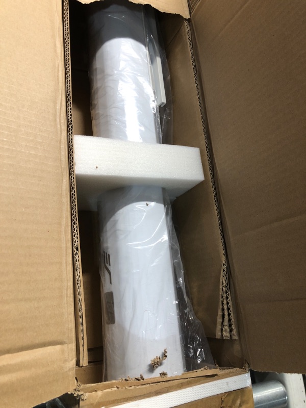 Photo 1 of ***FACTORY SEALED**OPENED FOR INSPECTION ***Elite Screens Manual Tab-Tension 3, 110-INCH with Extra 12" Drop, Pull Down Projector Screen Home Movie Gaming Presentations ISF Certified Premium CineWhite® P Material, MT110XWH3-E12