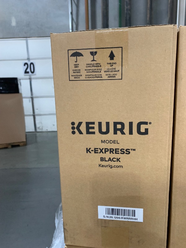 Photo 1 of ***FACTORY SEALED***
Keurig K-Express Single Serve K-Cup Pod Coffee Maker, 3 Brew Sizes, Strong Button Feature, 42oz Removable Reservoir, Black