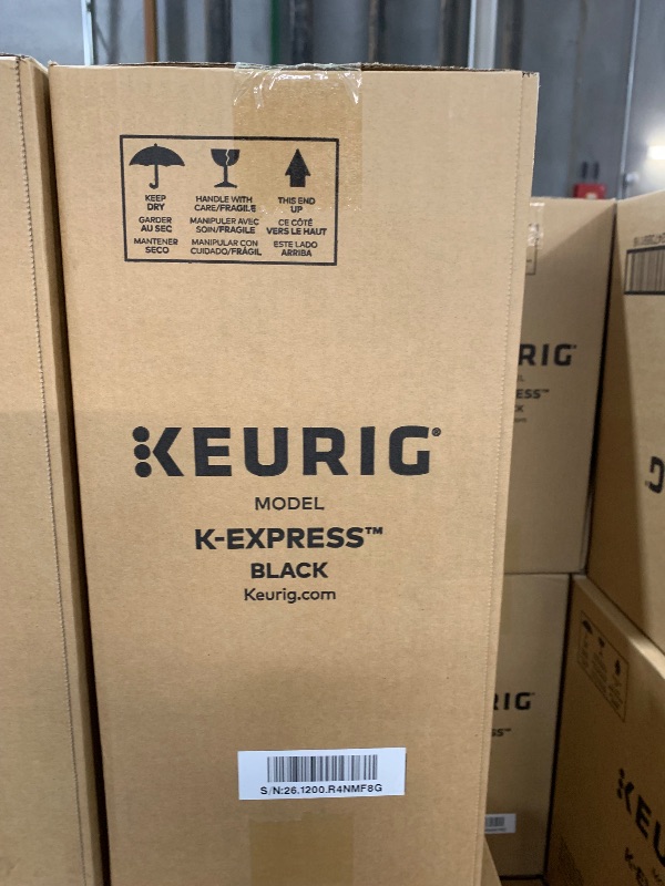 Photo 1 of ***FACTORY SEALED***
Keurig K-Express Single Serve K-Cup Pod Coffee Maker, 3 Brew Sizes, Strong Button Feature, 42oz Removable Reservoir, Black