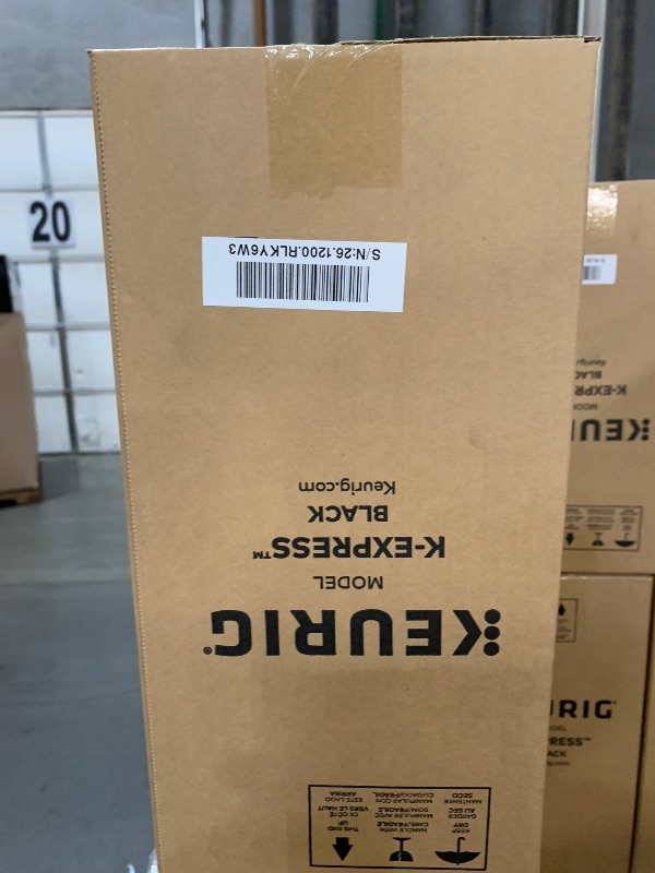 Photo 1 of ***FACTORY SEALED***
Keurig K-Express Single Serve K-Cup Pod Coffee Maker, 3 Brew Sizes, Strong Button Feature, 42oz Removable Reservoir, Black
