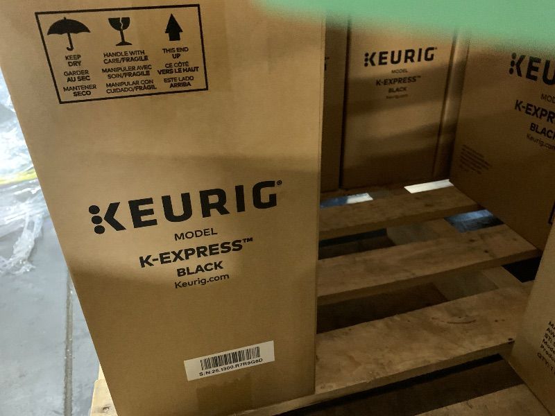 Photo 1 of ***FACTORY SEALED***
Keurig K-Express Single Serve K-Cup Pod Coffee Maker, 3 Brew Sizes, Strong Button Feature, 42oz Removable Reservoir, Black