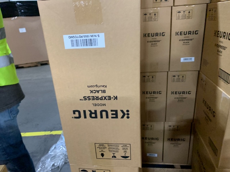 Photo 1 of ***FACTORY SEALED***
Keurig K-Express Single Serve K-Cup Pod Coffee Maker, 3 Brew Sizes, Strong Button Feature, 42oz Removable Reservoir, Black