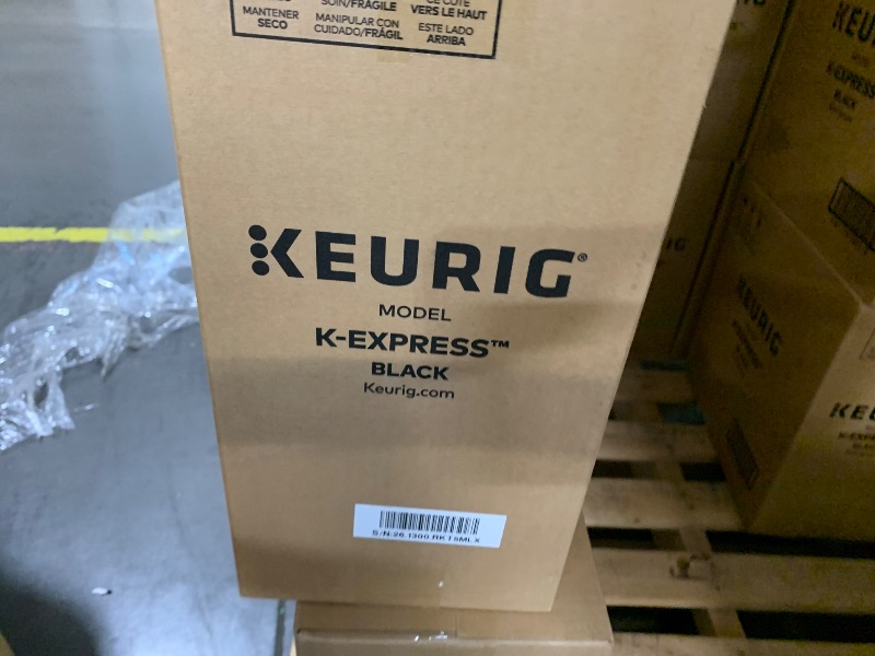 Photo 1 of ***FACTORY SEALED***
Keurig K-Express Single Serve K-Cup Pod Coffee Maker, 3 Brew Sizes, Strong Button Feature, 42oz Removable Reservoir, Black