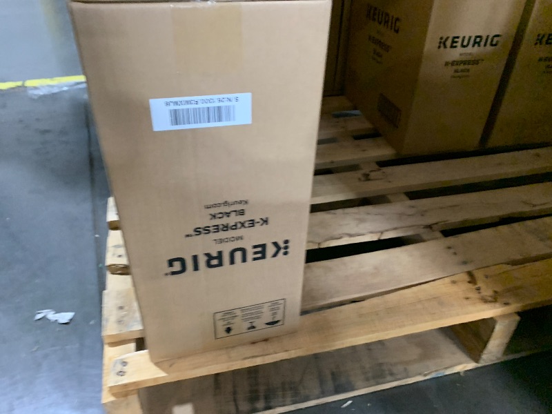 Photo 1 of ***FACTORY SEALED***
Keurig K-Express Single Serve K-Cup Pod Coffee Maker, 3 Brew Sizes, Strong Button Feature, 42oz Removable Reservoir, Black